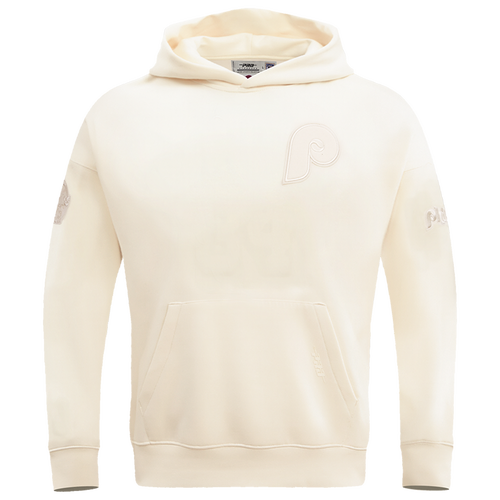 MENS - Pro Standard PHILLIES NEUTRAL DROP SHOULDER FLC PO HOODIE - Eggshell