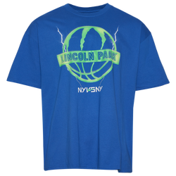Men's - Nike Maximum 90 Short Sleeve T-Shirt - Green/Game Royal/White