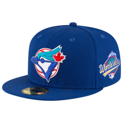 Men's - New Era Blue Jays 93 WS SP Fitted Hat - White/Blue