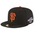 New Era Giants 59Fifty World Series Side Patch Cap -  Black/Orange