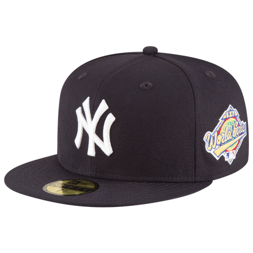 

New Era Mens New Era Yankees 59Fifty World Series Side Patch Cap - Mens Navy/White Size 7