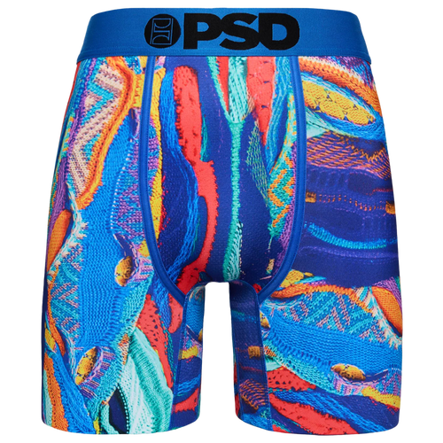 

PSD Mens PSD Retro Wave Underwear - Mens Blue/Multi Size L