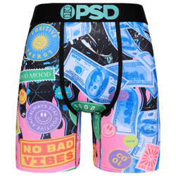 Men's - PSD No Bad Vibes  Underwear - Black/Blue/Pink
