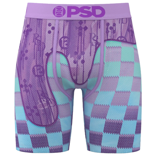 

PSD Mens PSD Ja Morant LUX MM Underwear - Mens Purple/Teal Size S