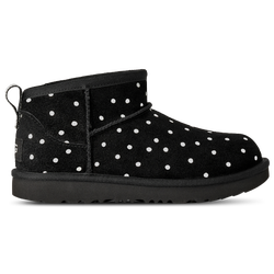 Girls' Preschool - UGG Classic Rhinestone Ultra Mini - Black Rhinestone