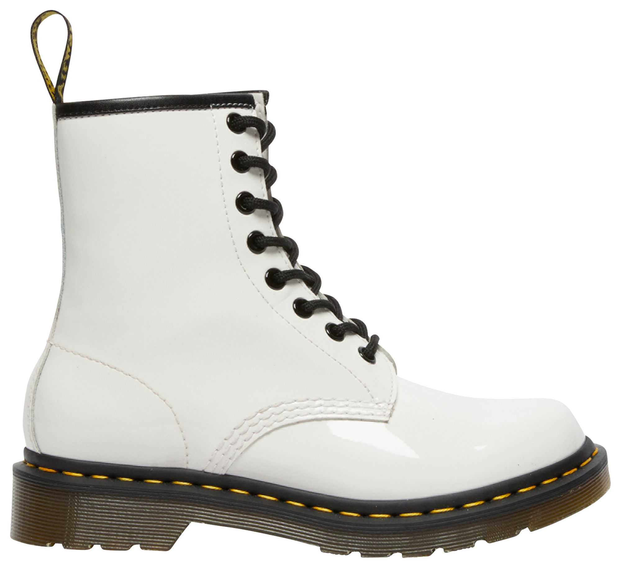 Обувь сядет. Ботинки Dr. Martens 1460 Delaney y белые женские. Reindeer ботинки. Ботинки для ровного пола. 1460 Women's Polka Dot smooth Leather Lace up Boots.