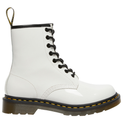 Women's - Dr. Martens Patent Leather Boots - White/White