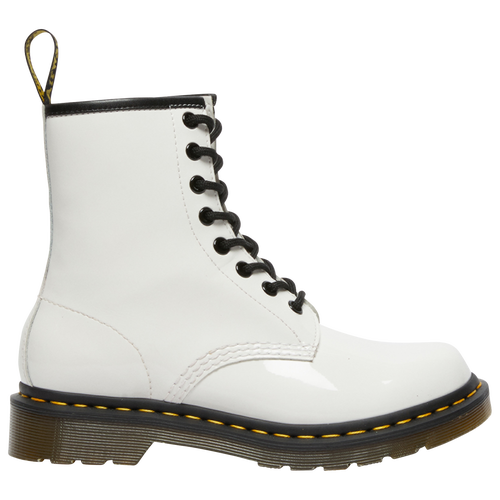 

Dr. Martens Womens Dr. Martens Patent Leather Boots - Womens White/White Size 05.0