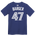 Nike MLB Home Name & Number T-Shirt  - Boys' Preschool Rush Blue/White