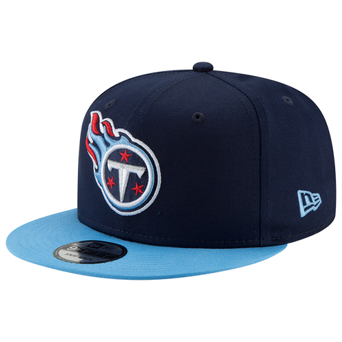 

New Era Mens Tennessee Titans New Era Titans T/C Snapback - Mens Navy/Carolina Size One Size