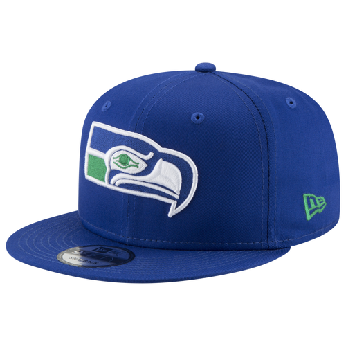 

New Era Mens Seattle Seahawks New Era Seahawks T/C Snapback - Mens Blue/Green Size One Size