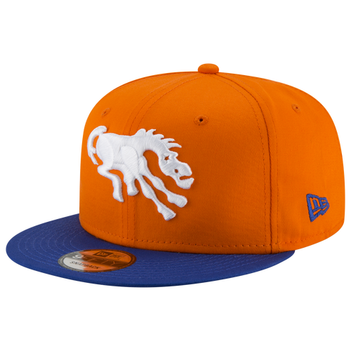 

New Era Mens Denver Broncos New Era Broncos T/C Snapback - Mens Retro Orange/Royal Size One Size