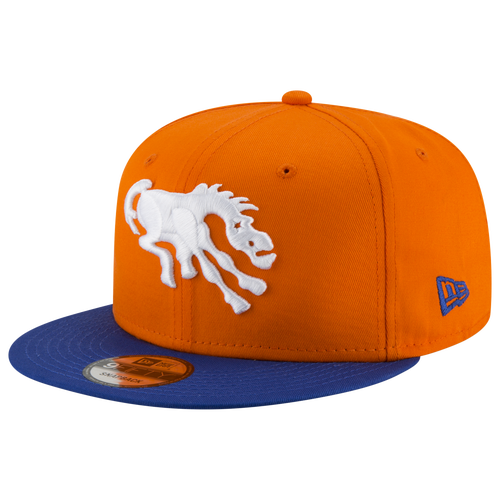 

New Era Mens New Era Broncos T/C Snapback - Mens Retro Orange/Royal Size One Size