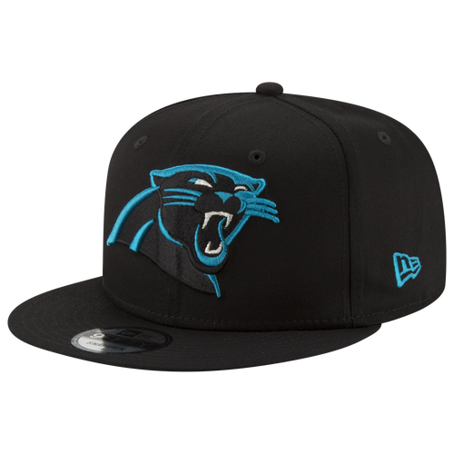 

New Era Mens Carolina Panthers New Era Panthers T/C Snapback - Mens Black/Carolina Size One Size