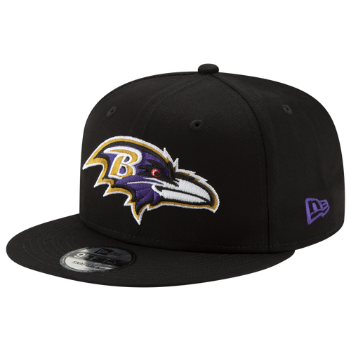 

New Era Mens Baltimore Ravens New Era Ravens T/C Snapback - Mens Black/Purple Size One Size