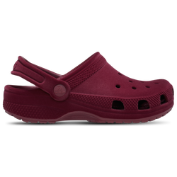 Girls' Preschool - Crocs Classic Clogs Velvet - Beetroot