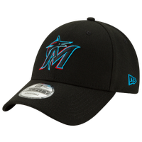 New Era Marlins Marled Bob 5950 Fitted Hat - Adult