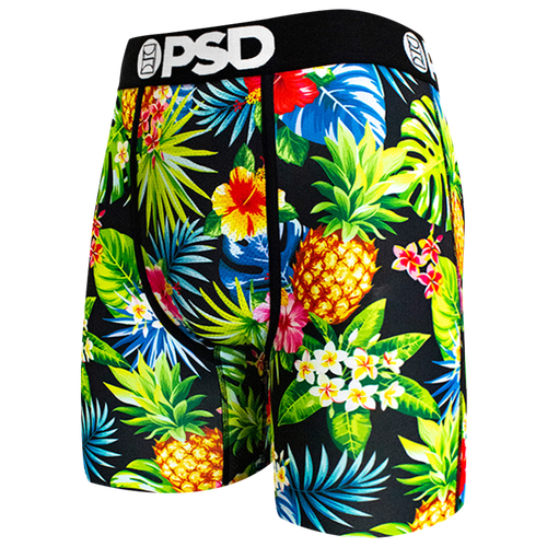 

PSD Mens PSD Tropical Pineapple Brief - Mens Black/Multi Size XXL