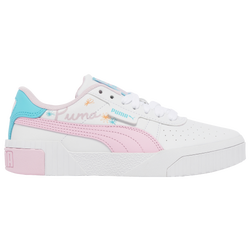 Girls' Grade School - PUMA Cali Sketch  - White/Pink