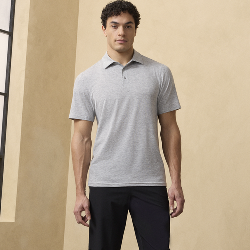 MENS - CSG Club Polo - Heather Gray