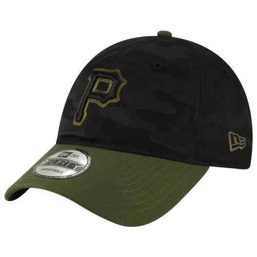 

New Era Mens Pittsburgh Pirates New Era Pirates The League Cap - Mens Black/White Size One Size