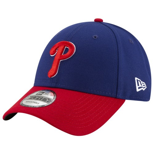 

New Era Mens Philadelphia Phillies New Era Phillies The League Cap - Mens Blue/Red Size One Size