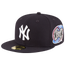 New Era Yankees 59Fifty World Series Side Patch Cap - Men's Navy/White
