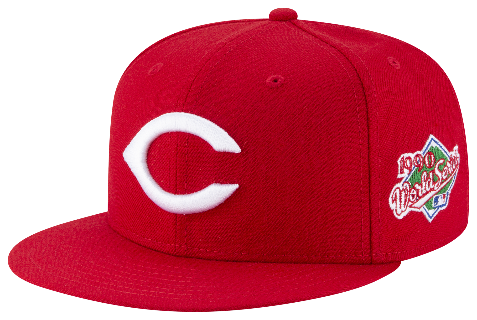 New Era Reds 59Fifty World Series Side Patch Cap - Men's
