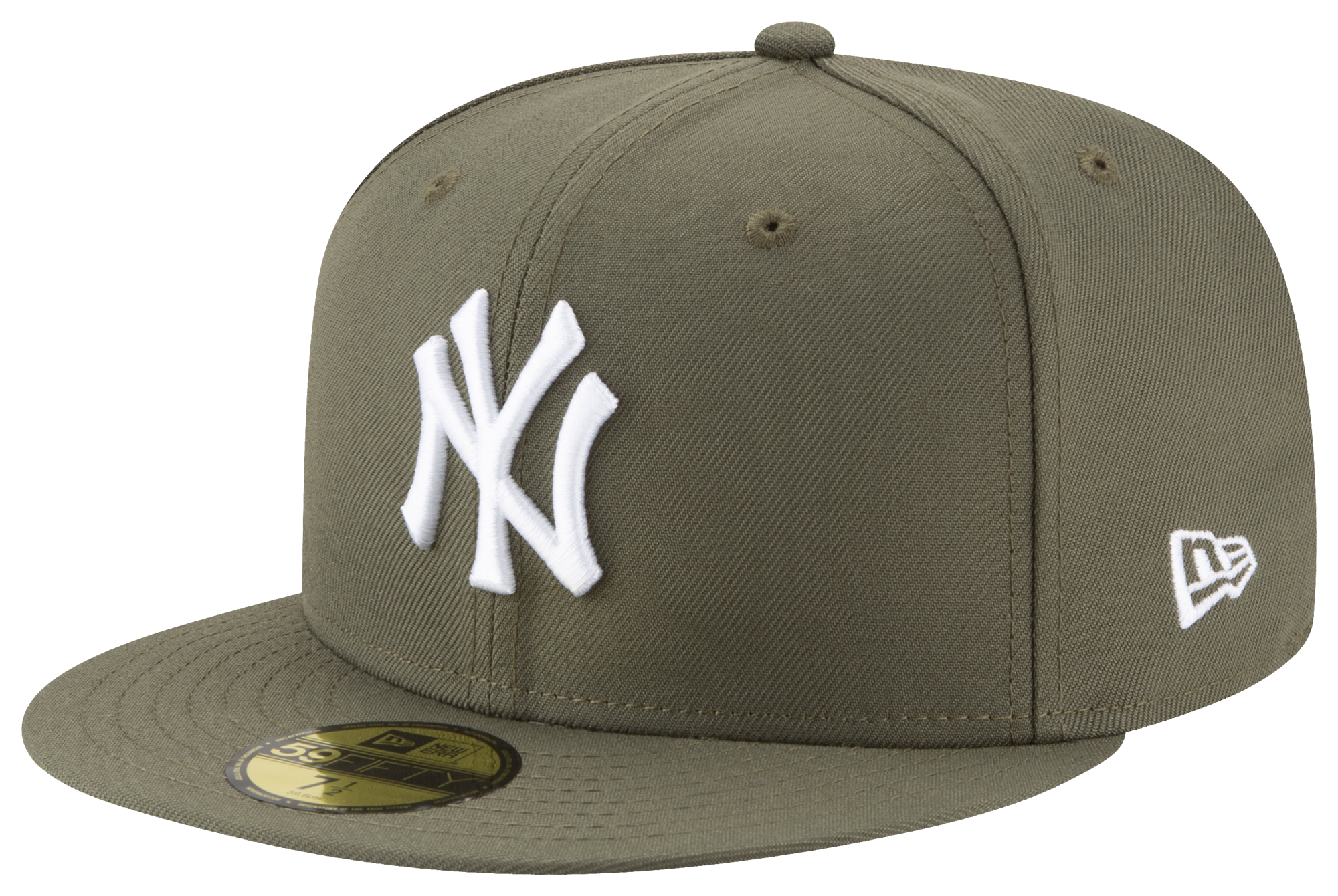 Buy Premium New Era New York Yankees Essential Olive Green 59Fifty Fitted  Cap Online – Extra Butter India