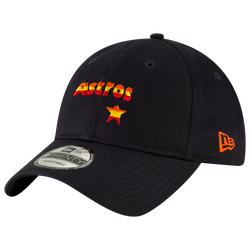 Men's - New Era Astros 9Twenty Core Classic Replica Cap - Navy/Orange