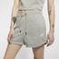 Nike Essential Shorts Ft - Women's Dk Grey Heather/White
