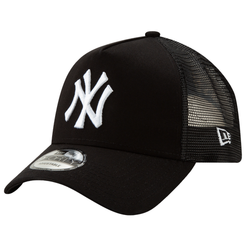 

New Era Mens New York Yankees New Era Yankees 9Forty Trucker Cap - Mens Black/White Size One Size