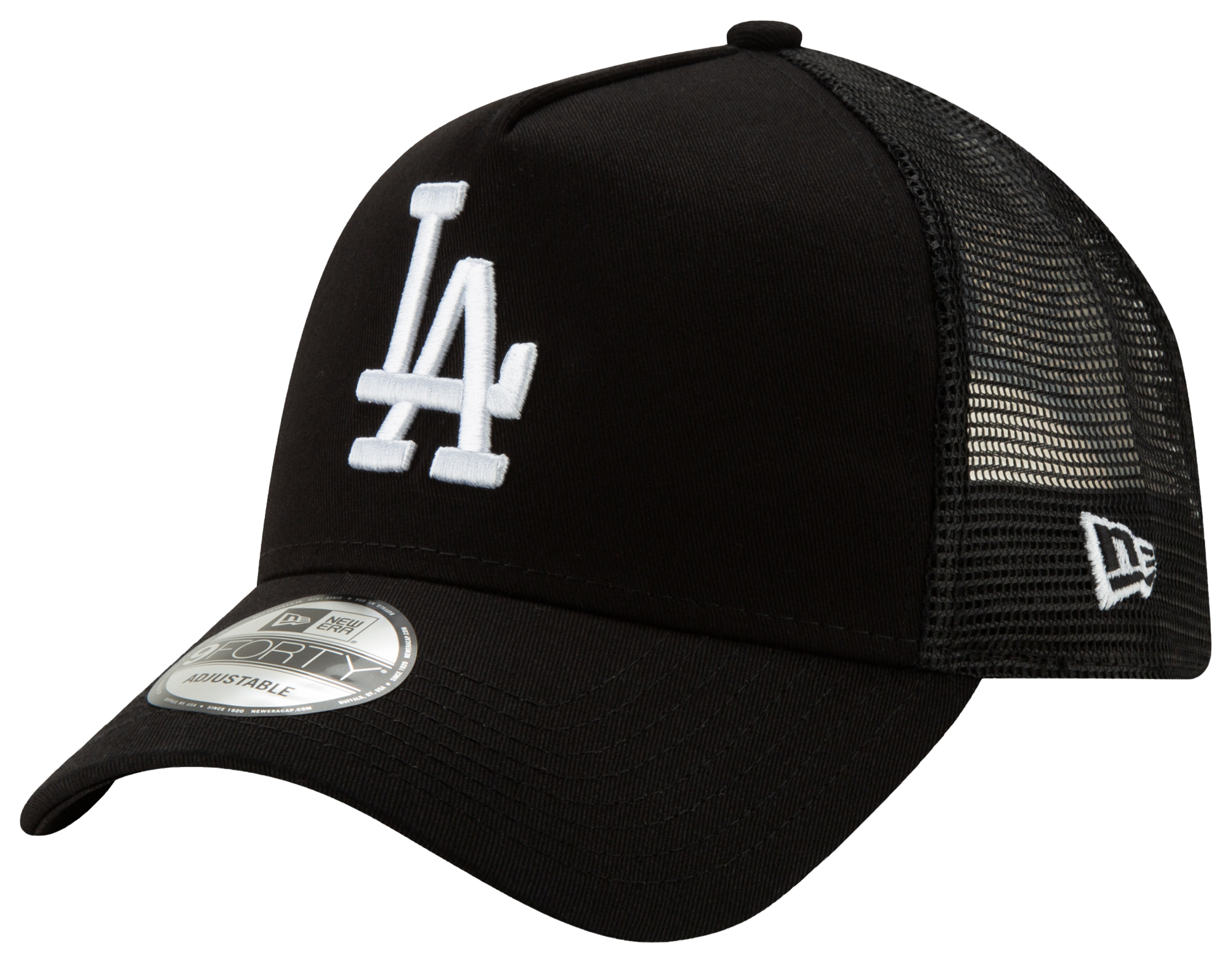 New Era MLB Los Angeles Dodgers Trucker 9Forty Adjustable Baseball Hat  11591203 : Sports & Outdoors 