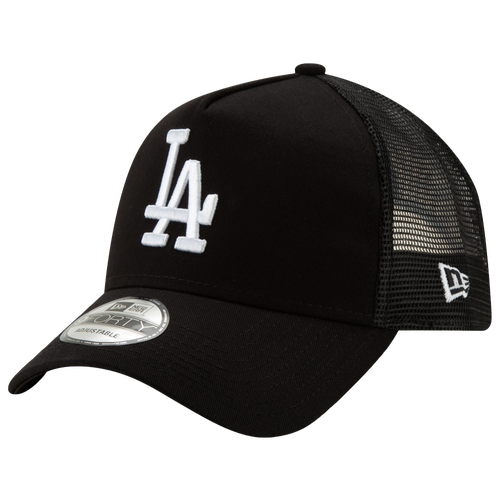 

New Era Mens Los Angeles Dodgers New Era Dodgers 9Forty Trucker Cap - Mens White/Black Size One Size