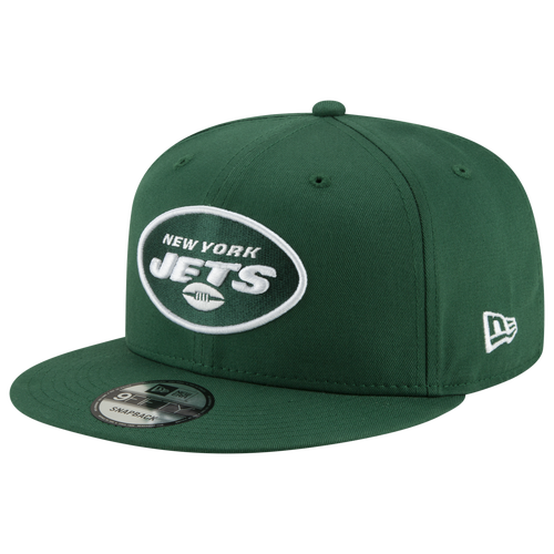 

New Era Mens New York Jets New Era Jets T/C Snapback - Mens White/Green Size One Size