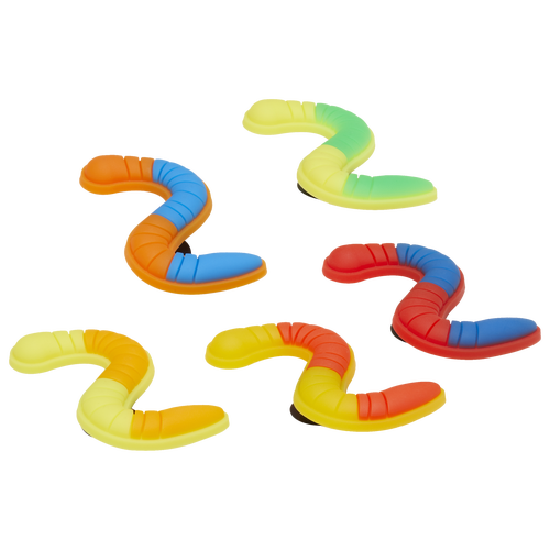 Crocs Jibbitz Uv Changing Candy Worms (5-pack) In Multi