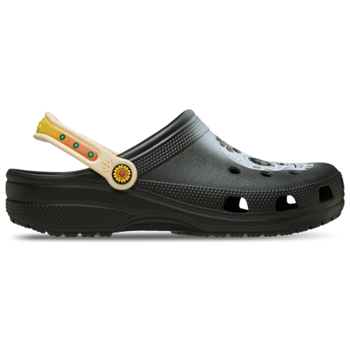 MENS - Crocs Day of the Dead Classic Clogs - Black/White Grey