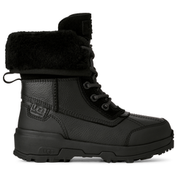 Girls' Grade School - UGG Adirondack Boots - Black/Black