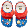 Crocs Mario Classic Clogs - Crocs Blue/Multi Red