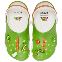 Men's - Crocs Yoshi Classic Clogs - Green/Multi