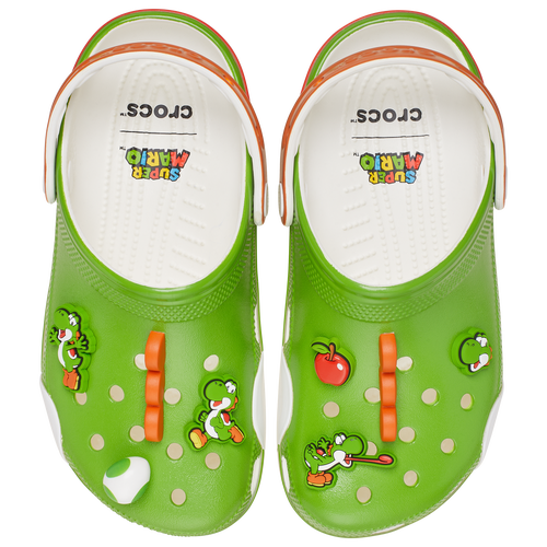 MENS - Crocs Yoshi Classic Clogs - Green/Multi