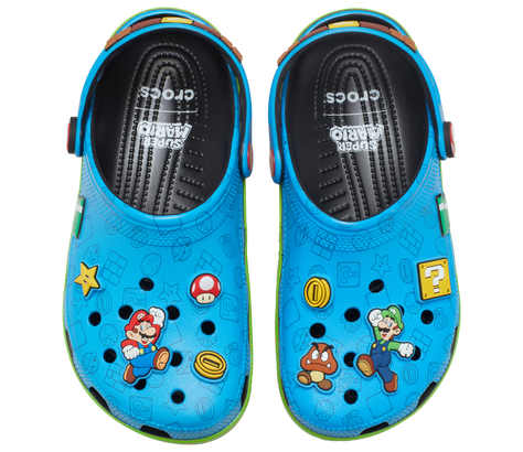 Crocs Super Mario Game Classic Clogs