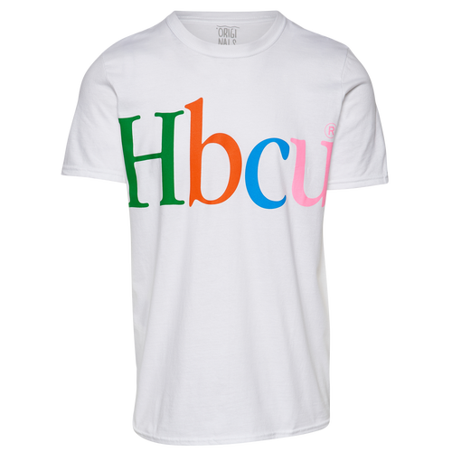 

Support Black Colleg Mens Support Black Colleges SBC X HBCU T-Shirt - Mens White/White Size XL