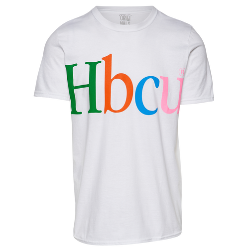 

Support Black Colleg Mens Support Black Colleges SBC X HBCU T-Shirt - Mens White/White Size L