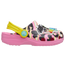 Crocs Classic Clog RE - Girls' Toddler Pink/Black/White