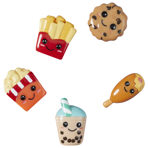 Crocs Jibbitz Bad But Cute Foods (5-pack) In Multi