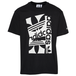 Men's - adidas Trefoil Cut T-Shirt - Black/White
