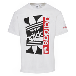 Men's - adidas Slap Tags T-Shirt - White/Red/Black