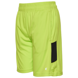 Boys' Grade School - Eastbay Shape Up Shorts - Lime/Black
