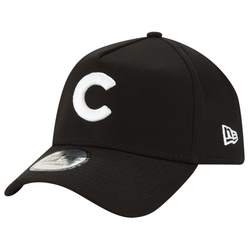 

New Era Mens Chicago Cubs New Era Cubs 9FORTY A-Frame Cap - Mens White/Black Size One Size